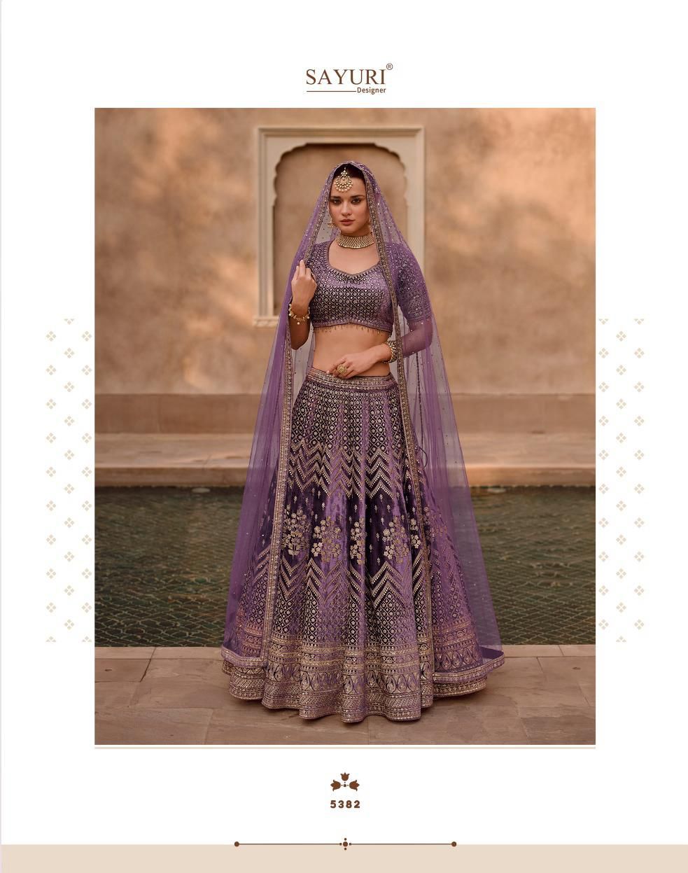 Sayuri Heritage Bridal Heavy Designer Lehenga Choli Collection
